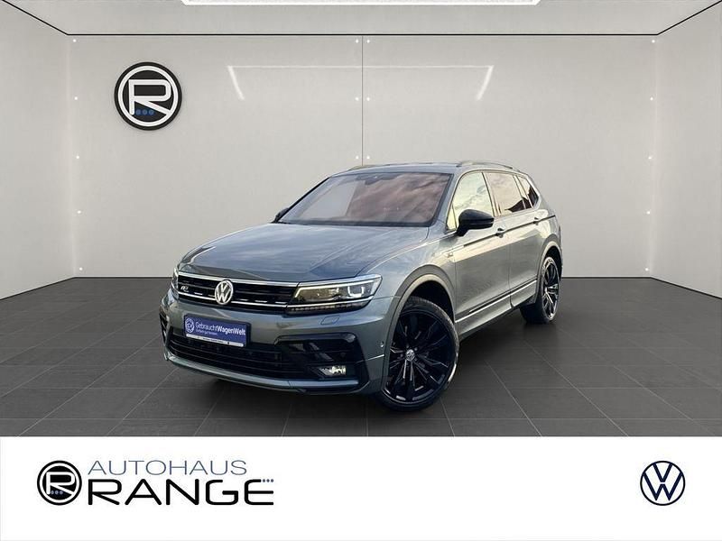 Platinum grey metallic Gebraucht 2021 VW Tiguan Allspace Highline SUV | 35.980 € (Etwas zu teuer) - Bild 1/4