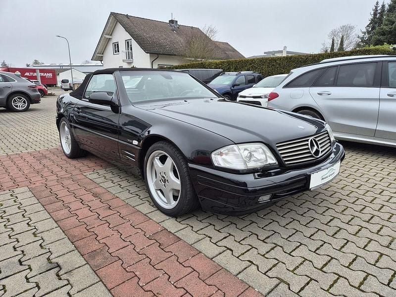 Gebraucht Mercedes SL320 Edition 224 PS (164 kW) 2001 Schwarz Cabrio