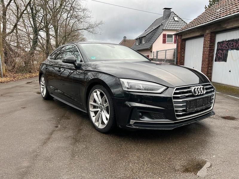 Gebraucht Audi A5 Sportback S-Line 190 PS (139 kW) 2017 Schwarz Kleinwagen