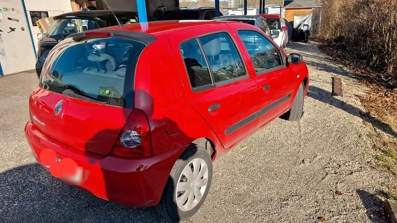 Gebraucht Renault Clio II Campus 60 PS (44 kW) 2009 Rot Kleinwagen