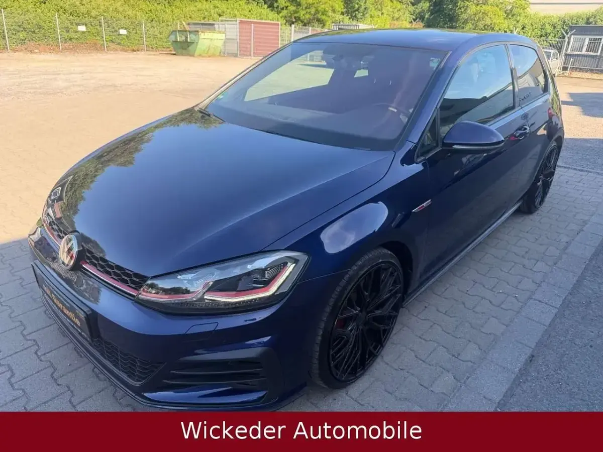Gebraucht VW Golf GTI 245 PS (180 kW) 2018 Atlantic blue Coupé
