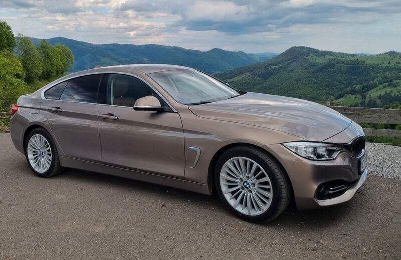Braun Gebraucht 2015 BMW 418 Gran Coupé Luxury Line Coupé | 16.800 € (Fairer Preis) - Bild 1/4