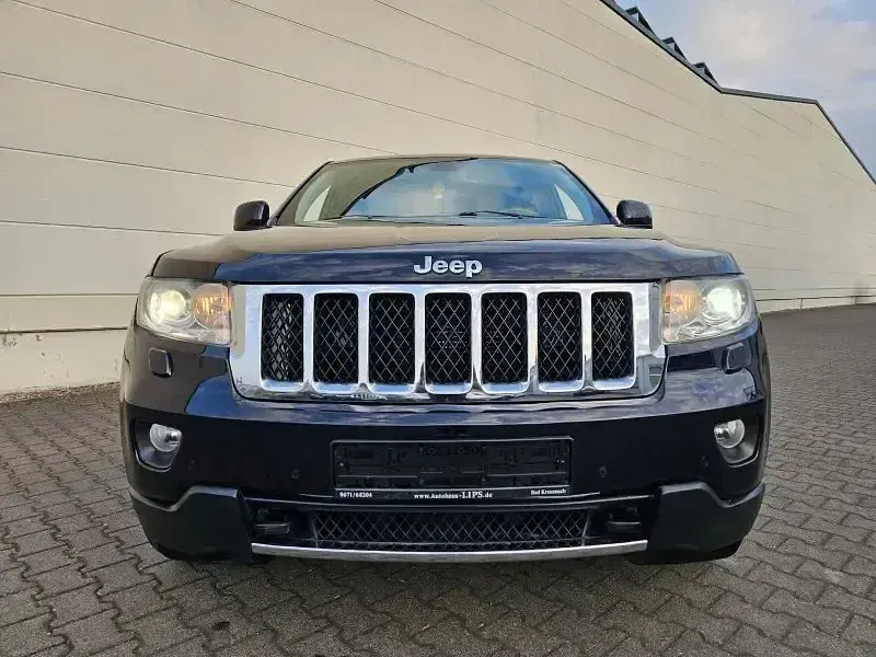 Gebraucht Jeep Grand Cherokee Overland 286 PS (210 kW) 2011 Dunkel blau metallic SUV