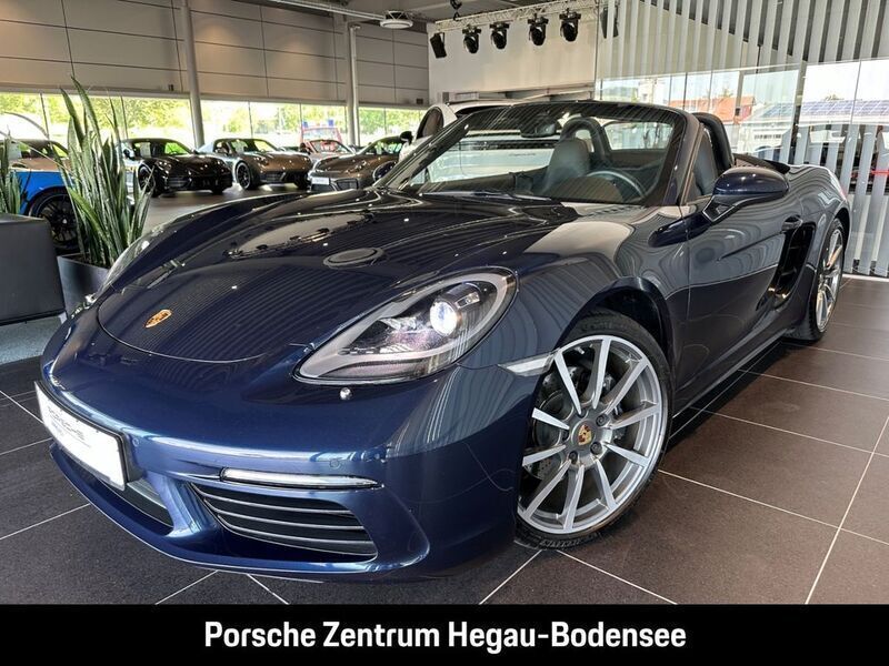 Nachtblaumetallic Gebraucht 2020 Porsche 718 Boxster Cabrio | 64.900 € (Etwas zu teuer) - Bild 1/4
