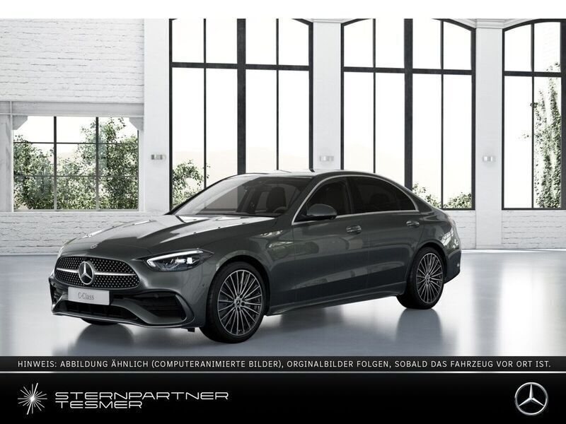Grau Neu 2025 Mercedes C220 AMG Limousine | 58.805 € (Teuer) - Bild 1/4