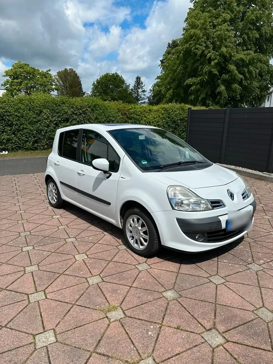 Gebraucht Renault Modus 75 PS (55 kW) 2012 Weiß Van / Kleinbus