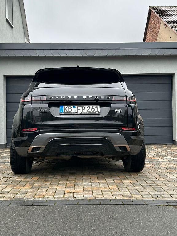 Schwarz Gebraucht 2019 Land Rover Range Rover evoque SE SUV | 29.800 € (Teuer) - Bild 1/4