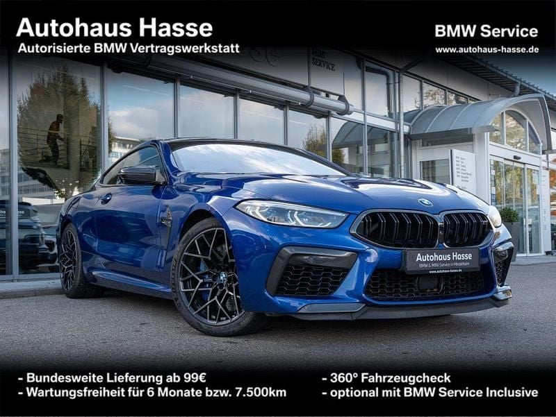 Blau Gebraucht 2020 BMW M8 Competition Edition Coupé | 73.890 € (Fairer Preis) - Bild 1/4