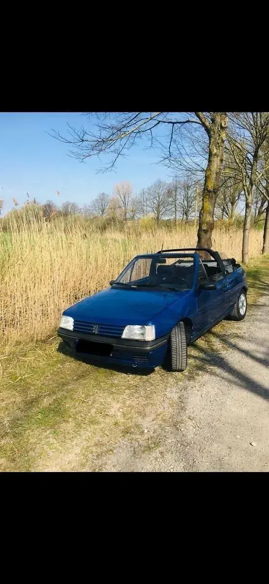 Gebraucht Peugeot 205 60 PS (44 kW) 1993 Blau Cabrio