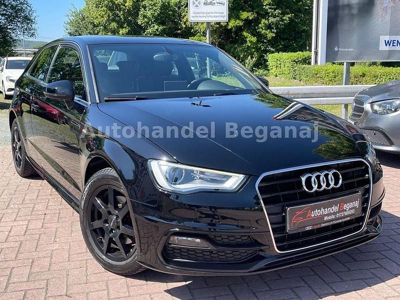 Schwarz Gebraucht 2014 Audi A3 S-Line Limousine | 9.799 € (Guter Preis) - Bild 1/4