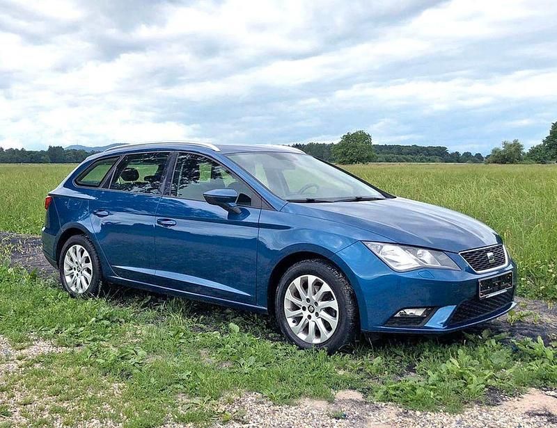 Gebraucht Seat Leon ST Style 125 PS (91 kW) 2014 Blau Kombi