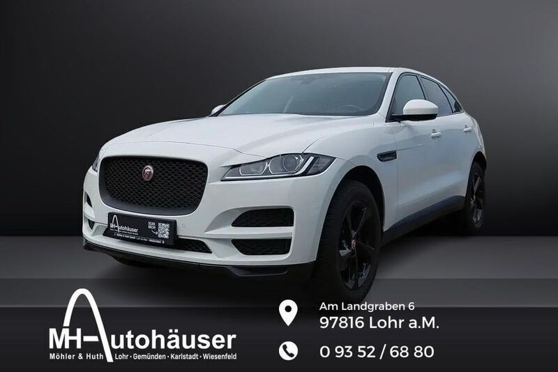 Fuji white Gebraucht 2017 Jaguar F-Pace Pure SUV | 19.990 € (Fairer Preis) - Bild 1/4