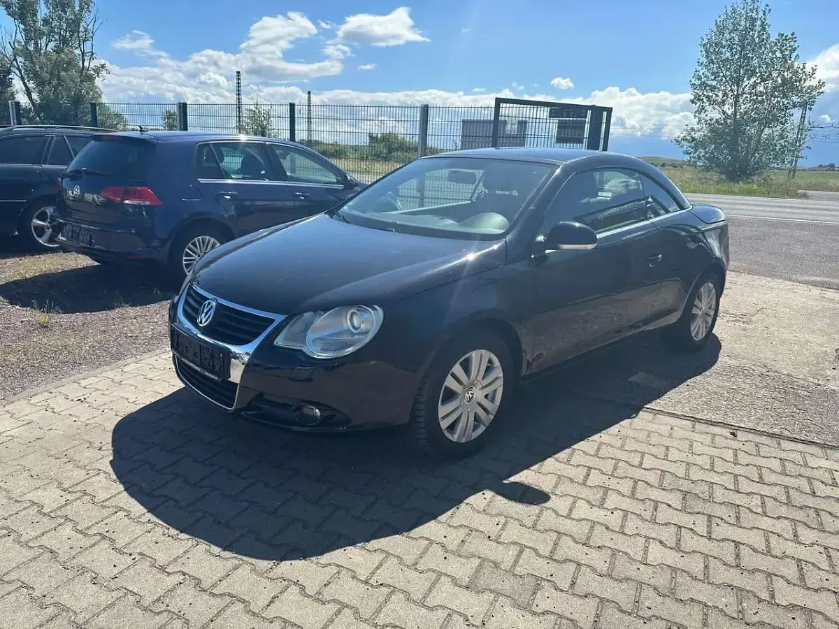 Gebraucht VW Eos 116 PS (85 kW) 2006 Schwarz Cabrio