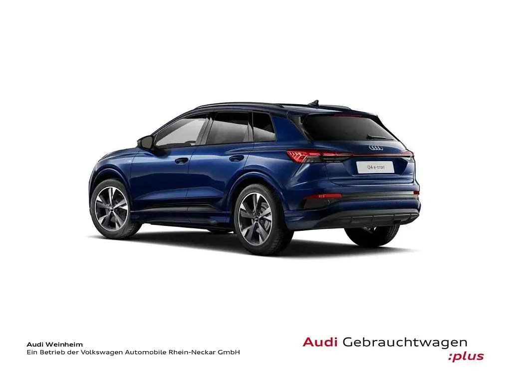 Gebraucht Audi Q4 e-tron S-Line 219 kW (299 PS) 2023 Blau SUV