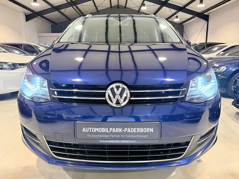 Gebraucht VW Sharan Highline 150 PS (110 kW) 2019 Blau Van / Kleinbus