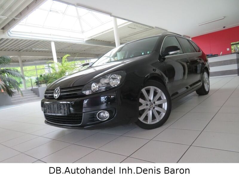 Schwarz Gebraucht 2010 VW Golf VI Highline Kombi | 3.390 € (Guter Preis) - Bild 1/4