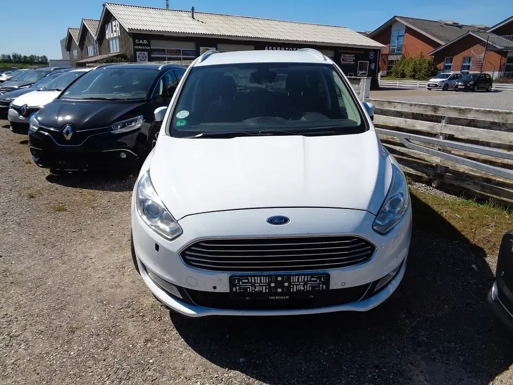 Gebraucht Ford Galaxy Titanium 179 PS (131 kW) 2017 Weiß Van / Kleinbus