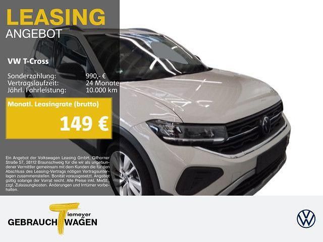 Grau Gebraucht 2025 VW T-Cross Goal SUV | 21.540 € (Superpreis) - Bild 1/4
