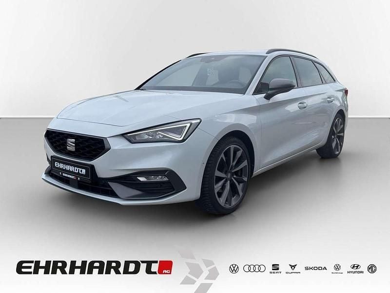 Nevada weiss metallic Gebraucht 2022 Seat Leon FR Kombi | 23.950 € (Fairer Preis) - Bild 1/3