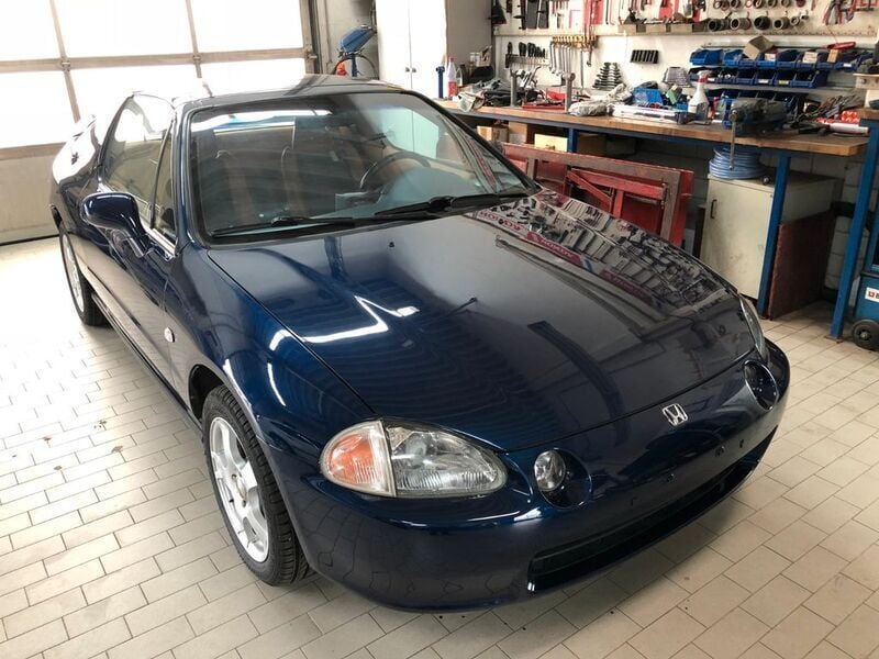 Gebraucht Honda CR-X 135 PS (99 kW) 1998 Blau Coupé