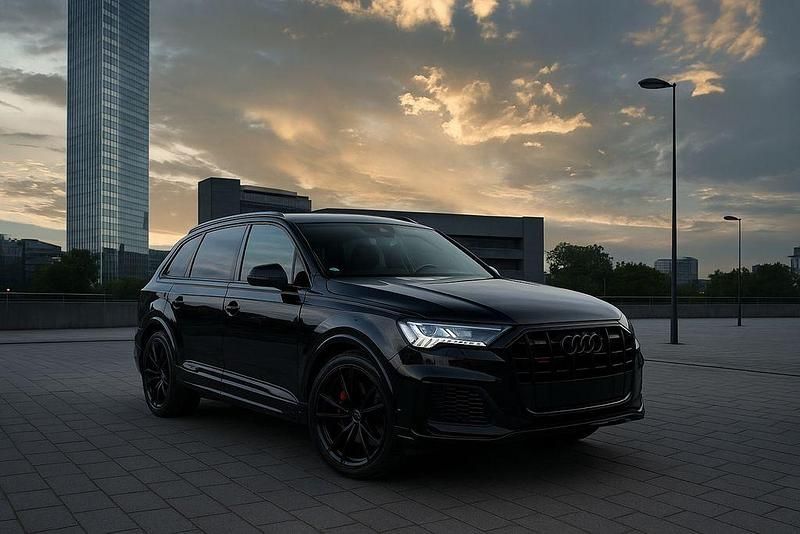 Schwarz Gebraucht 2020 Audi SQ7 Ambiente SUV | 60.000 € - Bild 1/4