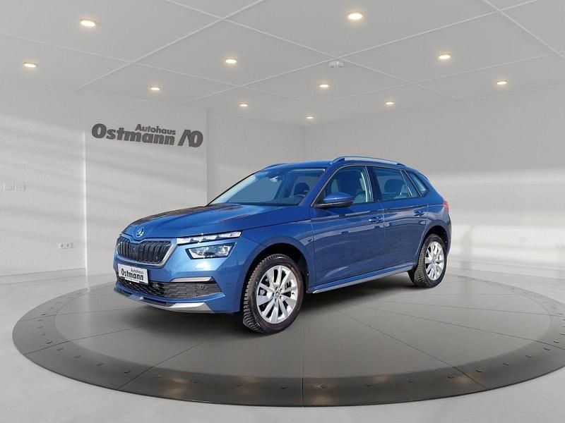 Blau Gebraucht 2022 Skoda Kamiq Style SUV | 21.648 € (Fairer Preis) - Bild 1/4