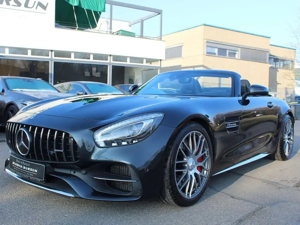 Gebraucht Mercedes AMG GT C AMG 557 PS (409 kW) 2018 Magnetitschwarz  metalliclack Cabrio