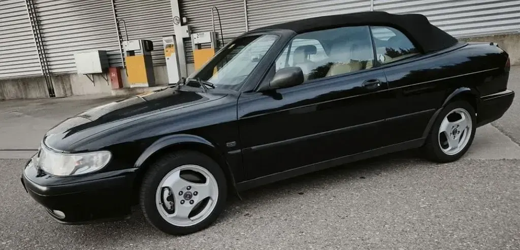 Gebraucht Saab 9-3 Cabriolet 150 PS (110 kW) 1998 Schwarz Cabrio