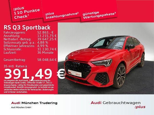 Rot Gebraucht 2021 Audi RS Q3 Sportback Sport SUV | 52.863 € (Guter Preis) - Bild 1/2