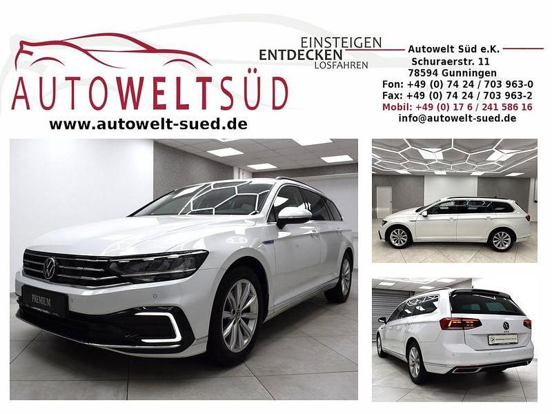 Oryxweißperlmutteffekt Gebraucht 2021 VW Passat GTE Kombi | 23.900 € (Guter Preis) - Bild 1/4