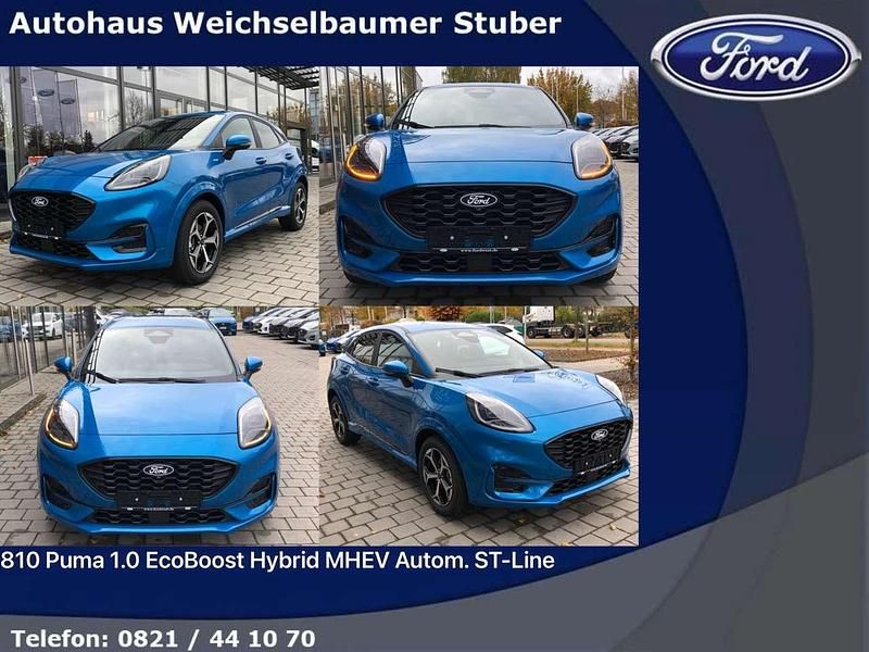 Ein traum in digital aqua blue Neu 2025 Ford Puma ST-Line SUV | 24.900 € (Superpreis) - Bild 1/4