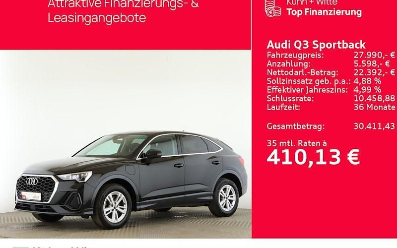 Schwarz Gebraucht 2022 Audi Q3 Sportback Basis SUV | 25.950 € (Fairer Preis) - Bild 1/4