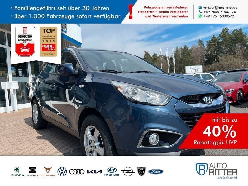 Blau Gebraucht 2011 Hyundai ix35 Comfort SUV | 7.890 € (Fairer Preis) - Bild 1/4