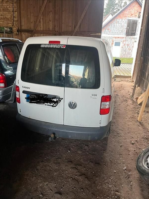 Gebraucht VW Caddy 105 PS (77 kW) 2011 Weiß Van / Kleinbus