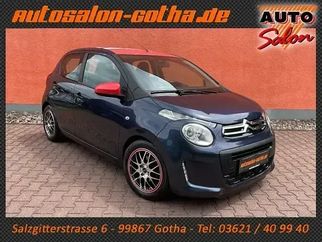 Gebraucht Citroën C1 PureTech 82 PS (60 kW) 2016 Blau Kleinwagen