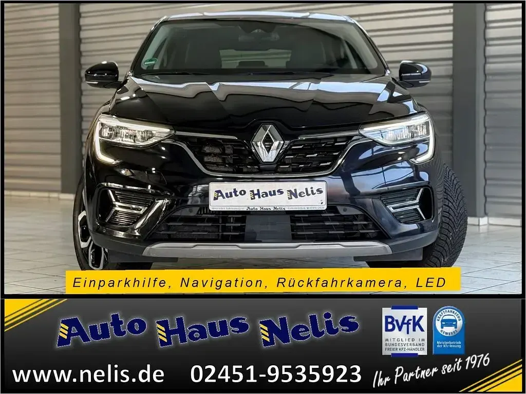 Gebraucht Renault Arkana Intens 140 PS (102 kW) 2021 Schwarz SUV