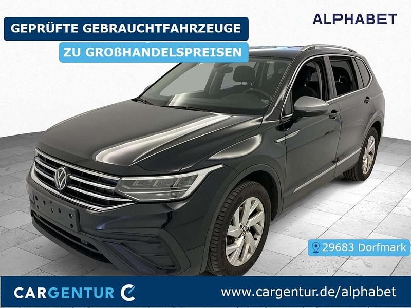 Deep black perleffekt Gebraucht 2022 VW Tiguan Allspace Life SUV | 22.307 € (Fairer Preis) - Bild 1/2