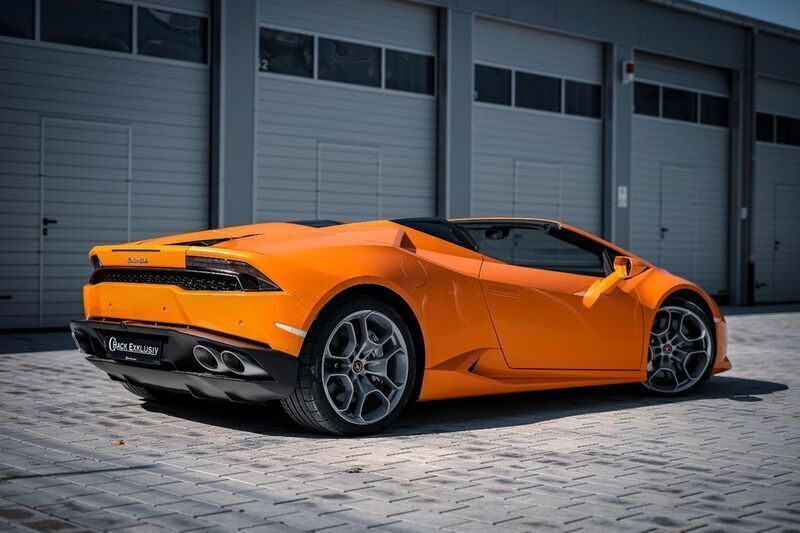 Orange Gebraucht 2019 Lamborghini Huracán Cabrio | 249.900 € - Bild 1/4
