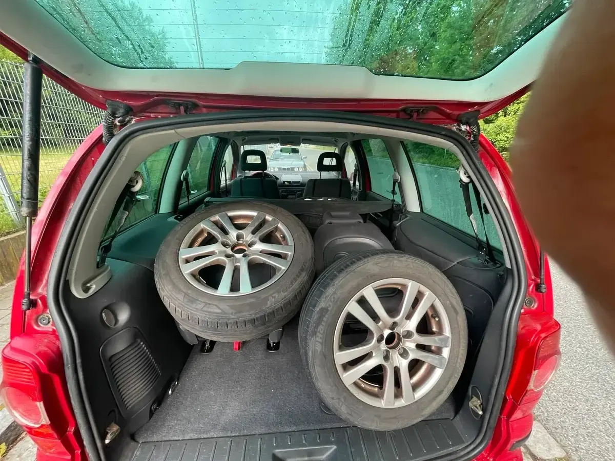 Brugt VW Sharan 115 HK (84 kW) 2007 Rød MPV