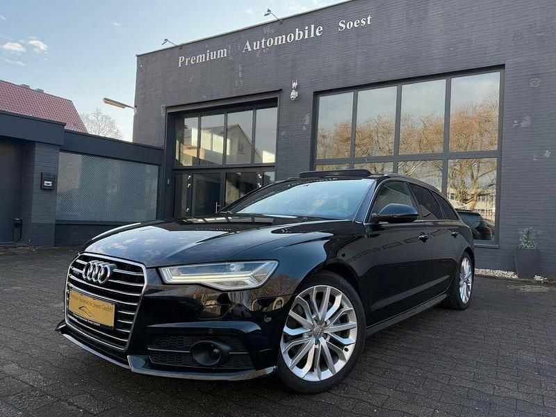 Schwarz Gebraucht 2018 Audi A6 S-Line Kombi | 25.990 € (Superpreis) - Bild 1/4