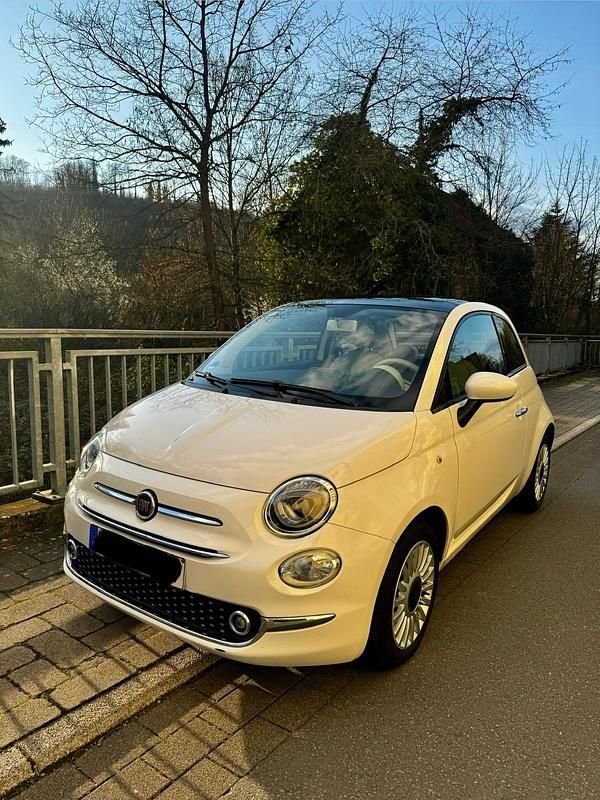 Gebraucht Fiat 500 Lounge 69 PS (50 kW) 2016 Weiß Cabrio