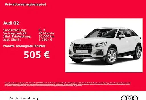 Nowe Audi Q2 Advanced Plus 150 KM (110 kW) 2026 Biały SUV