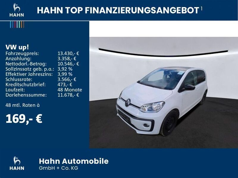 Gebraucht VW up! Style 65 PS (47 kW) 2021 Pure white Kleinwagen