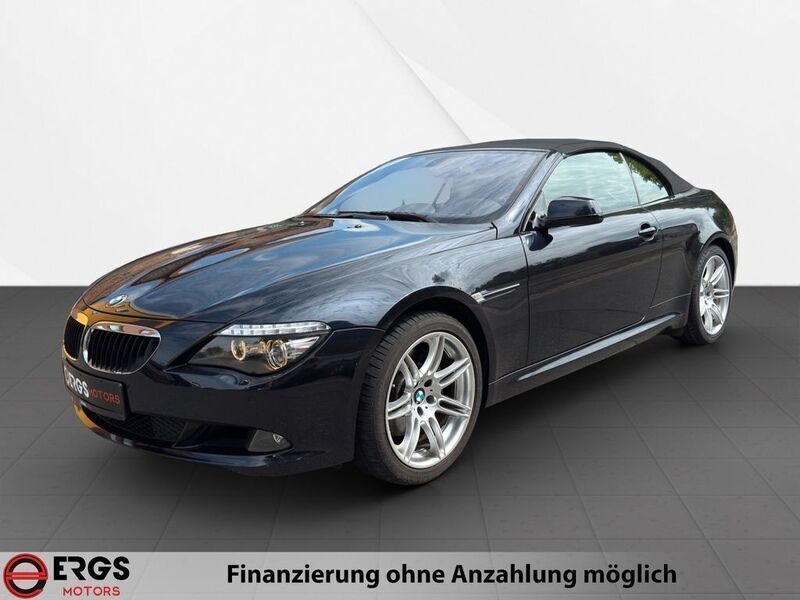 Schwarz Gebraucht 2009 BMW 635 Cabriolet M Sport Cabrio | 28.880 € (Teuer) - Bild 1/4