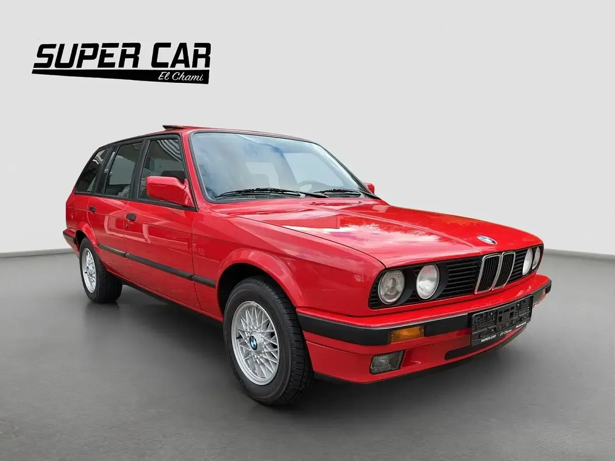 Brugt BMW 318 113 HK (83 kW) 1993 Rød Stationcar
