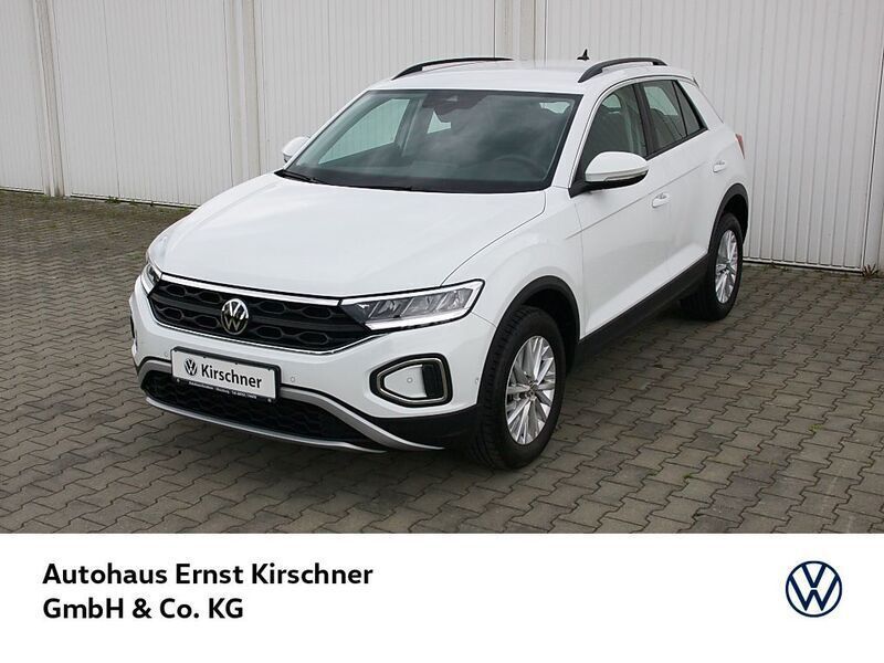 Weiß Gebraucht 2022 VW T-Roc Life SUV | 26.900 € (Guter Preis) - Bild 1/4