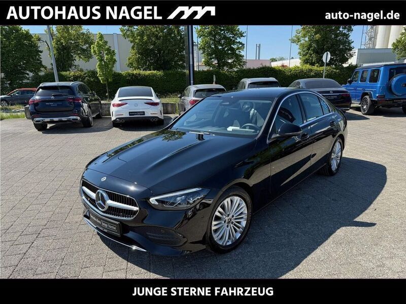 Schwarz Gebraucht 2024 Mercedes C200 Avantgarde Limousine | 36.988 € (Guter Preis) - Bild 1/4