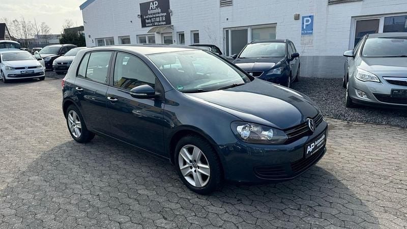 Gebraucht VW Golf VI Comfortline 80 PS (58 kW) 2009 Blau Kleinwagen