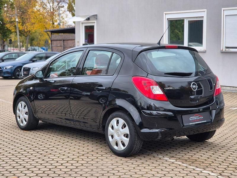 Gebraucht Opel Corsa Edition 80 PS (58 kW) 2008 Schwarz Limousine