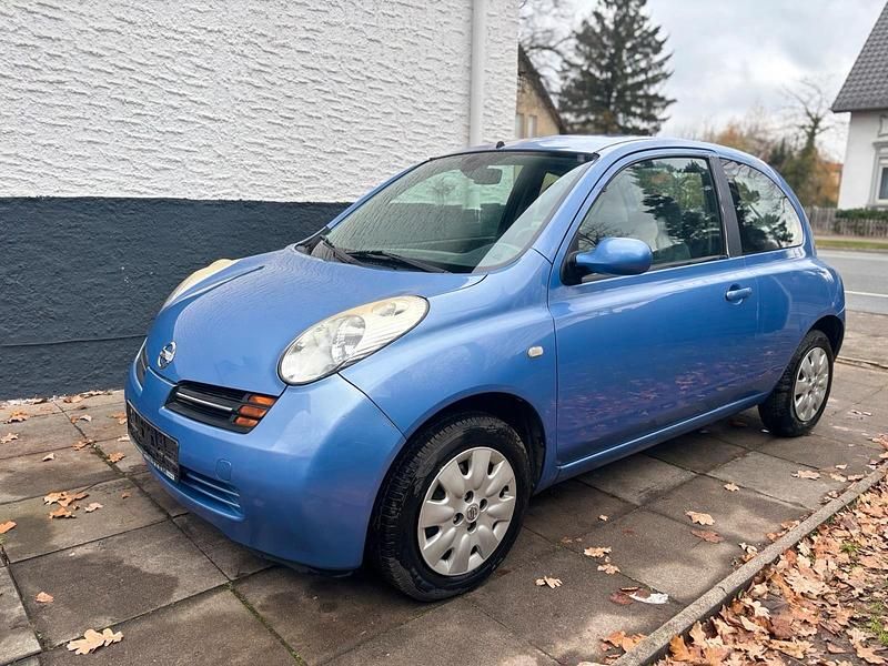 Blau Gebraucht 2003 Nissan Micra Kleinwagen | 1.249 € - Bild 1/4